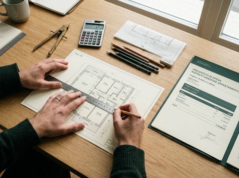 Sopralluogo e preventivo fisso Serenovation